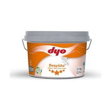 Mey İthalat Beşyıldız Silikonlu İç Dış Astar 3,5 Kg Beyaz