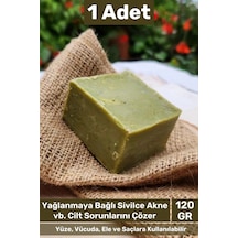 Sabun Doğal Güzel Kokulu El Yüz Saç Cilt Vücut Orijinal Bitkisel Siirt Bıttım Sabunu 120g - 1 Adet Karışık