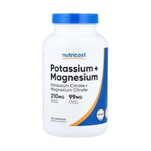 Nutricost Potassium Citrate + Magnesium Citrate 240 Capsules Nutricost Potassium Citrate + Magnesium Citrate 240 Capsules