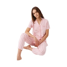 Pierre Cardin Gömlek Pijama Takım Kadın Pc9153-s SOMON