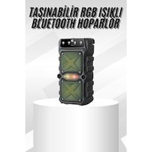 Çift Çıkışlı Güçlü Bataryalı Kablosuz Yüksek Ses Kaliteli Bluetooth Hopar - Bbbbbb2571-4 Renkli