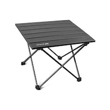 Wondernest Siyah Şinetrip S Masası Katlanabilir Masa, Alüminyum Alaşımlı, Taşınabilir, Kompakt Boyut, Model A292-g0s - Kt Siyah