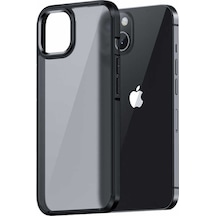 Apple Uyumlu  iPhone 13 Kilif Arkasi Mat Buzlu H-Bom Zirhli Kapak 522808206