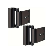 Willowhaven 2 Adet Ev Güvenlik Kapı Kilidi Kolay Kurulum Paslanmaz Siyah Kilit