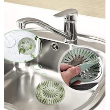 Süzgeçli Silikon Lavabo Ve Küvet Tıkacı Yuvarlak Lavabo Tıkacı Süzgeç Banyo Tıpa Banyo Süzgeç Siliko Diğer