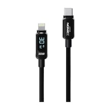 Type-c To Lightning Apple Uyumlu iPhone Şarj Kablosu 30w Pd Hızlı Şarj, 2m, Led, Örgü, 480mbps X6427 Type-c To Lightning Apple Uyumlu iPhone Şarj Kablosu 30w Pd Hızlı Şarj, 2m, Led, Örgü, 480mbps X6427