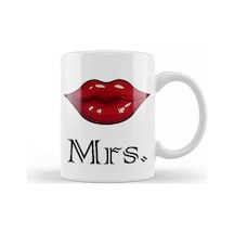 Mrs Dudak Kupa Bardak Porselen Karışık