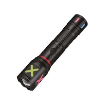 Usb Şarjlı El Feneri Lazer Led 2000 Lümen Şarj Göstergeli Zoom Özellikli Siyah
