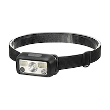 Sensörlü Şarjlı Type-c Çok Amaçlı Kırmızı Işıklı Kafa Lambası Hs-43 Çok Renkli