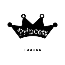 Princes Taç Sticker 15Cm