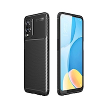 A54 4g Kılıf Auto Focus Karbon Kapak - Siyah İtdark32668