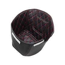 Vkemall Honda Nc750x Nc750s 2015-2021 İçin Deri Yakıt Deposu Saklama Matı - Kırmızı