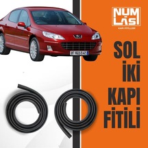 Peugeot 407 Sol Ön Ve Arka Kapı Fitili-a Kalite-numlas-nm3518