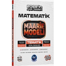 Çap Yayınları Üniversiteye Hazırlık Matematik Ders Platosu Maarif Modeli Tematik Soru Bankası