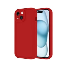 Newface Apple İphone 14 Kılıf Viera Silikon - Kırmızı