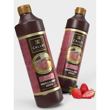 Callei Çilek Aromalı Waffle Krep Sos 1 KG