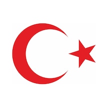 Ay Yıldız Sticker Türk Bayrağı Sticker (394290097)