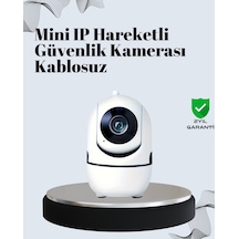 Akıllı Kontrol Ve Hareket Takipli 1080p Kablosuz Güvenlik Kamerası Gece Görüşlü Ve İki Yönlü Sesli - Lisinya