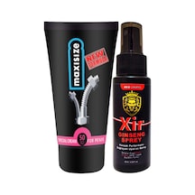 Maxisize Cream Erkeğe Özel 50 Ml Sertpenis Krem + Xir 60 Ml Erkeğe Özel Karışım Süre Sprey
