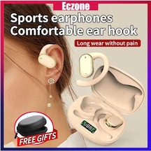 Xindoker X93 Kemikiletimli Bluetooth 5.3 Kulaklık - Uzun Kullanim Süresi, Konforlu Tasarım,免提 Mikrofonlu, Spor Ve Günlük Kullanim İçin Pembe