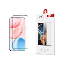 Honor 400 Pro Zore Full Yapışkanlı Cam Ekran Koruyucu - Şeffaf