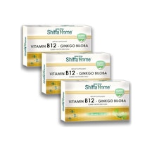 Aksuvital Shiffa Home Vitamin B12-Ginkgo Biloba 28 Tablet x 3 Ade