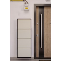 Ceha   4'lü Metal Ayakkabılık - Kahverengi/Krem K.AYK-4 /AB8317-1013 Kahverengi - Krem