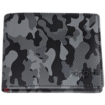 Zippo Bi-fold Wallet Camo Grey