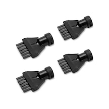 Orijinal Derz Fırçası Seti, 4 Fırçalı, Tüm Sc Easyfix Ve Deluxe Buharlı Temizleyiciler İçin, Si Siyah