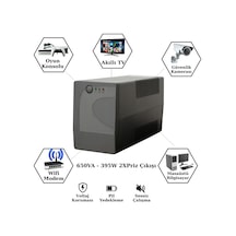 Upset Microactive 650va 395w Line-ınteractive Ups Kesintisiz Güç Kaynağı 2 Priz