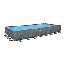 Bestway Apx 365 561kj Dikdörtgen Prefabrik Havuz Seti 9,56 M X 4,88 M X 1,32 M