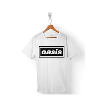 Oasis Band Logo Tasarım Erkek Tişört 001