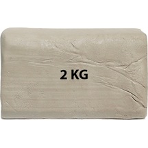 2 KG Beyaz Seramik Hamuru Doğal Kil Oyun Çamuru