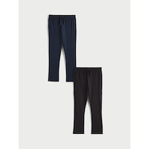 LC Waikiki Lc Waıkıkı Lacivert Standart Kalıp Erkek Pijama Alt 2'li