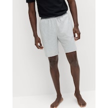 Marks & Spencer 2'li Pijama Şortu T07000075 Gri