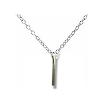 Silindir Çubuk Figürlü Unisex Kolye 60 Cm Zincirli Minimal Ve Modern Tasarım Çok renkli