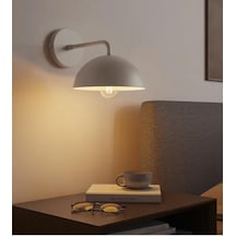 Mylights Modern Spor Beyaz Aplik Duvar Aplik Yatak Başı Otek Cafe Aplik Beyaz