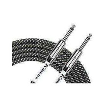 Kirlin Cable IWCX-201PN  3Mt Örgülü Enstruman Kablosu - Siyah