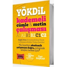 Yargı Yayınları Yökdil Kademeli Cümle Metin Çalışması A1 A2 B1 B2 C1 C2