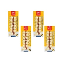 Wanpy Oven Roasted Deri Düğümlü Kemik Üzerine Biftek Sarılı Köpek Ödülü 85 Gr 7'li Düğümlü Kemik X 4 Adet