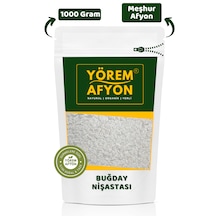 Yörem Afyon Meşhur Afyonkarahisar Güneşte Kurutulmuş Ev Tipi Taneli Buğday Nişastası 1000gr.