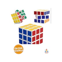 Neon Renklerde 3x3x3 Zeka Küpü Yapboz: Eğlenceli Ve Zorlu Deneyim