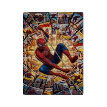 Ghostbastır Design Spiderman 99 Parça Ayaklı Puzzle Dekoratif Çocuk Yapbozu 016
