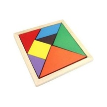 7 Parçalı Ahşap Tangram