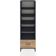 Hyperion Dolap 5 Raflı Tek Çekmeceli 60x44x195 Antrasit-çam Antrasit Hyperion Dolap 5 Raflı Tek Çekmeceli 60x44x195 Antrasit-çam Antrasit