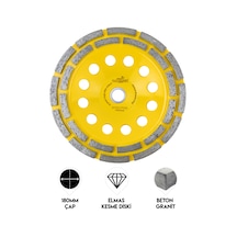 Dawreek Dt017cd 180mm Segmentli Turbo Elmas Taşlama Diski