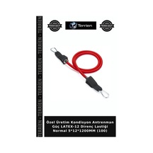 Özel Üretim Kondisyon Antrenman Güç Latex-12 Direnç Lastiği Normal 5 12 1200mm 100 Çok Renkli