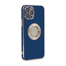 Apple Uyumlu iPhone 12 Pro Uyumlu Kılıf Store Silikon - Mavi