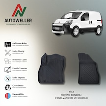 Fiat Fiorino Benzinli 2020 Sonrası Panelvan Uyumlu Havuzlu Oto Paspas