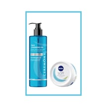 Ceremony Nemlendirici Arındırıcı Eşitleyici Sivilce ve Akne Karşıtı Yüz Temizleme Jeli 400 ML + Nivea Soft Krem 200 ML